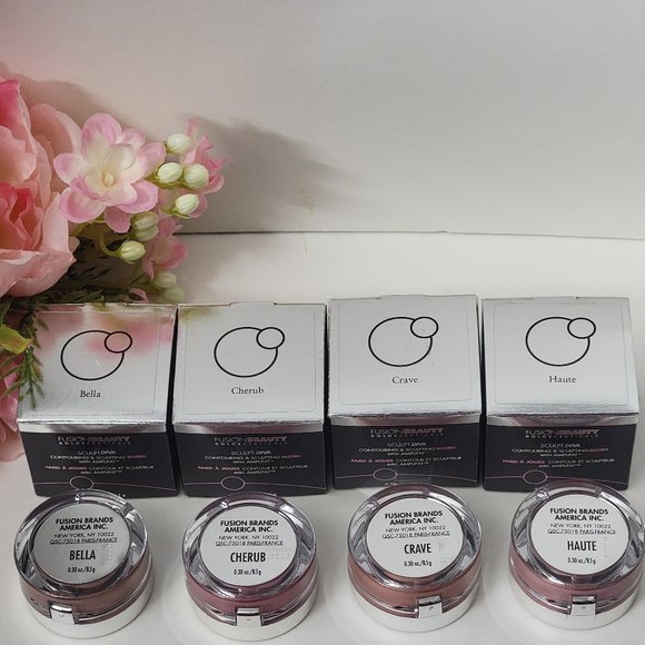 FUSION BEAUTY SCULPTDIVA Contouring & Sculpting BLUSH with AMPLIFAT (4 SHADES) - Picture 2 of 6